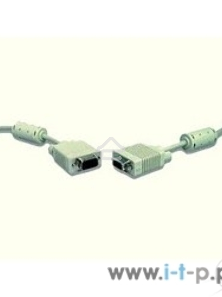 Кабель Gembird/Cablexpert CC-PPVGA-10m, Кабель VGA Premium , 15M/15M, 10м, серый, тройной экран, феррит.кольца