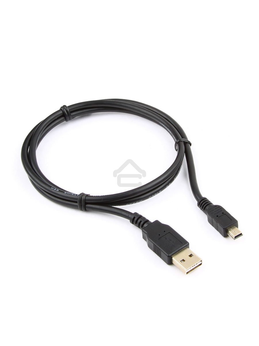 Кабель USB 2.0 Gembird/Cablexpert, мультиразъем USB, AM/miniB 5P, 1м, пакет CC-5PUSB2D-1M