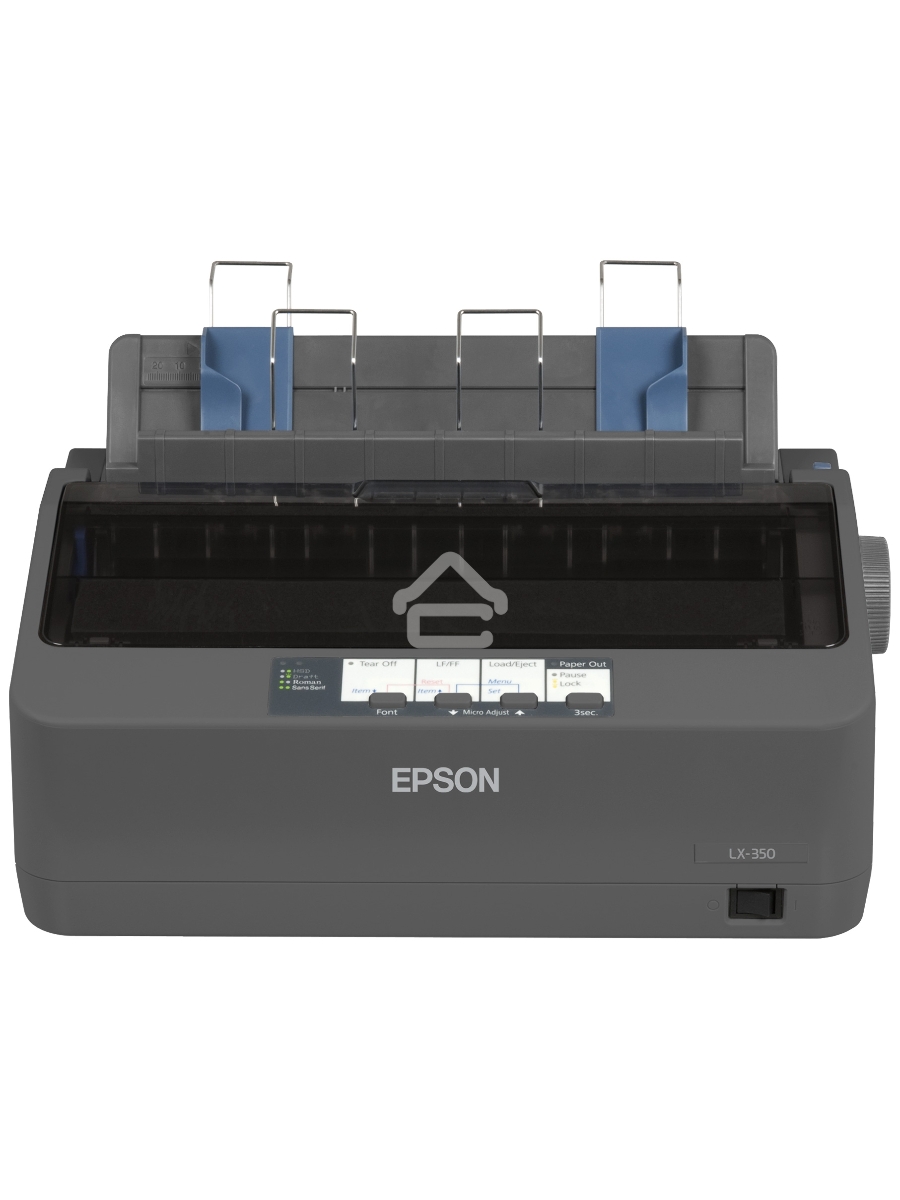 Принтер матричный Epson LX-350 (C11CC24031/C11CC24032), (А4, 357 cps (12 cpi), USB, LPT, COM)