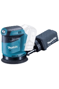 Машинка эксцентриковая MAKITA DBO180Z  18В LiIon ф125мм 7000/9500/11000об/мин ампл.2.8мм 1.7кг