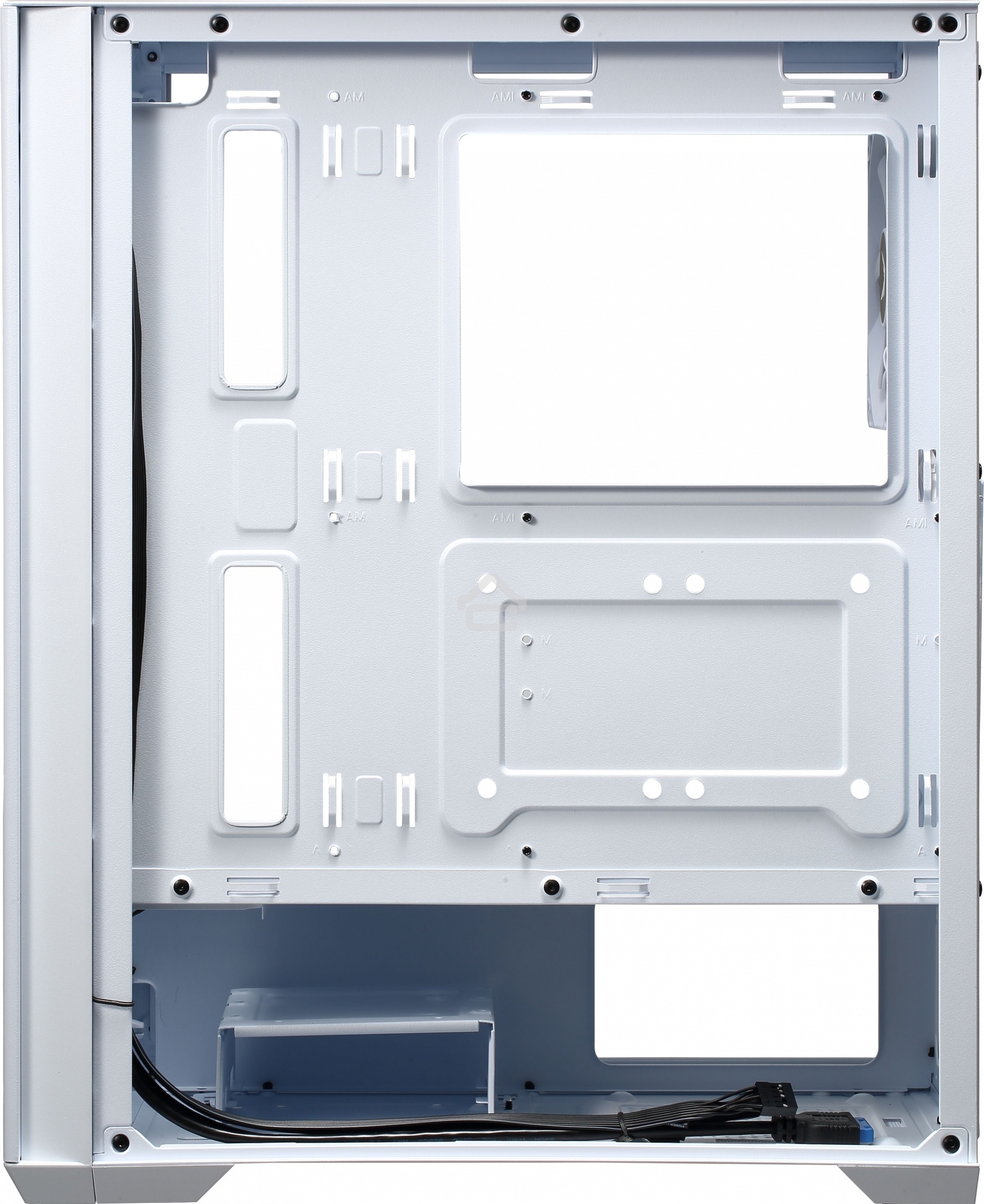 Компьютерный корпус AeroCool/Formula Air Power G5 белый без БП ATX 1x120мм 1xUSB 3.0 1xUSB3.1 audio bott PSU