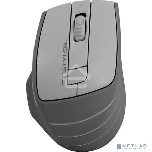 Мышь беспроводная A4Tech Fstyler FG30 белый/серый, 2000 dpi, радиоканал, USB, кнопки - 5