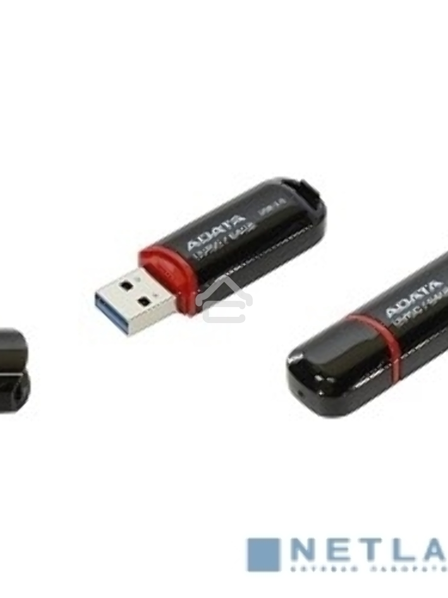 Флэш диск ADATA Flash Drive 64GB UV150 {USB3.0, BLACK}