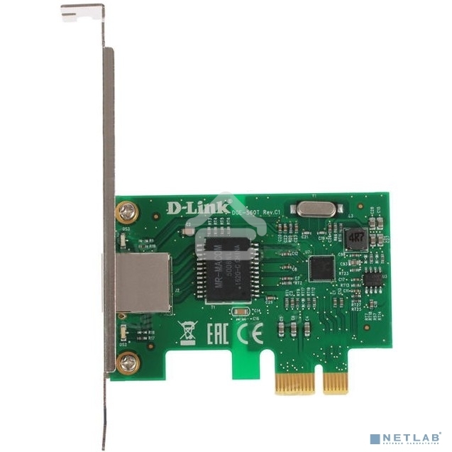 Сетевой адаптер Gigabit Ethernet D-Link DGE-560T/D1A PCI Express