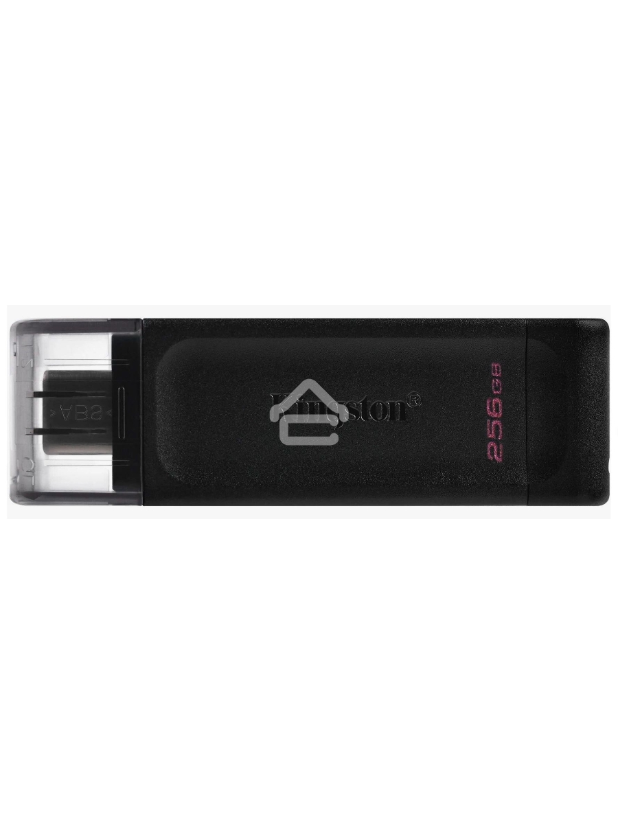 Флеш диск Kingston 256Gb DataTraveler 70 DT70/256GB USB Type-C 3.2 черный