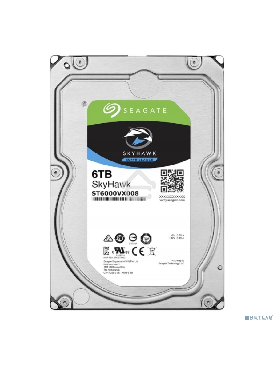 Жесткий диск Seagate ST6000VX008 SATA 6TB 5400RPM 6GB/S 256MB