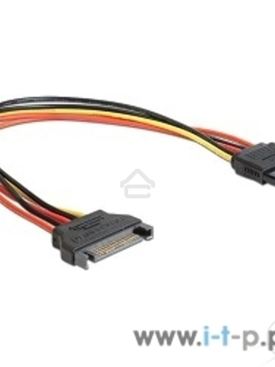 Удлинитель кабеля питания SATA Cablexpert CC-SATAMF-01, 15pin(M)/15pin(F), 30см