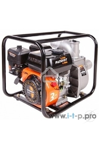 Мотопомпа PATRIOT MP 3060 S [335101430] {Двиг. 4-т, АИ-92, 196сс, 6.5 л.с., самовсас., макс.производит.60 м?/ч (1000 л/м), макс.глуб.всас.8 м., макс.нап.30 м., диам.патруб.3