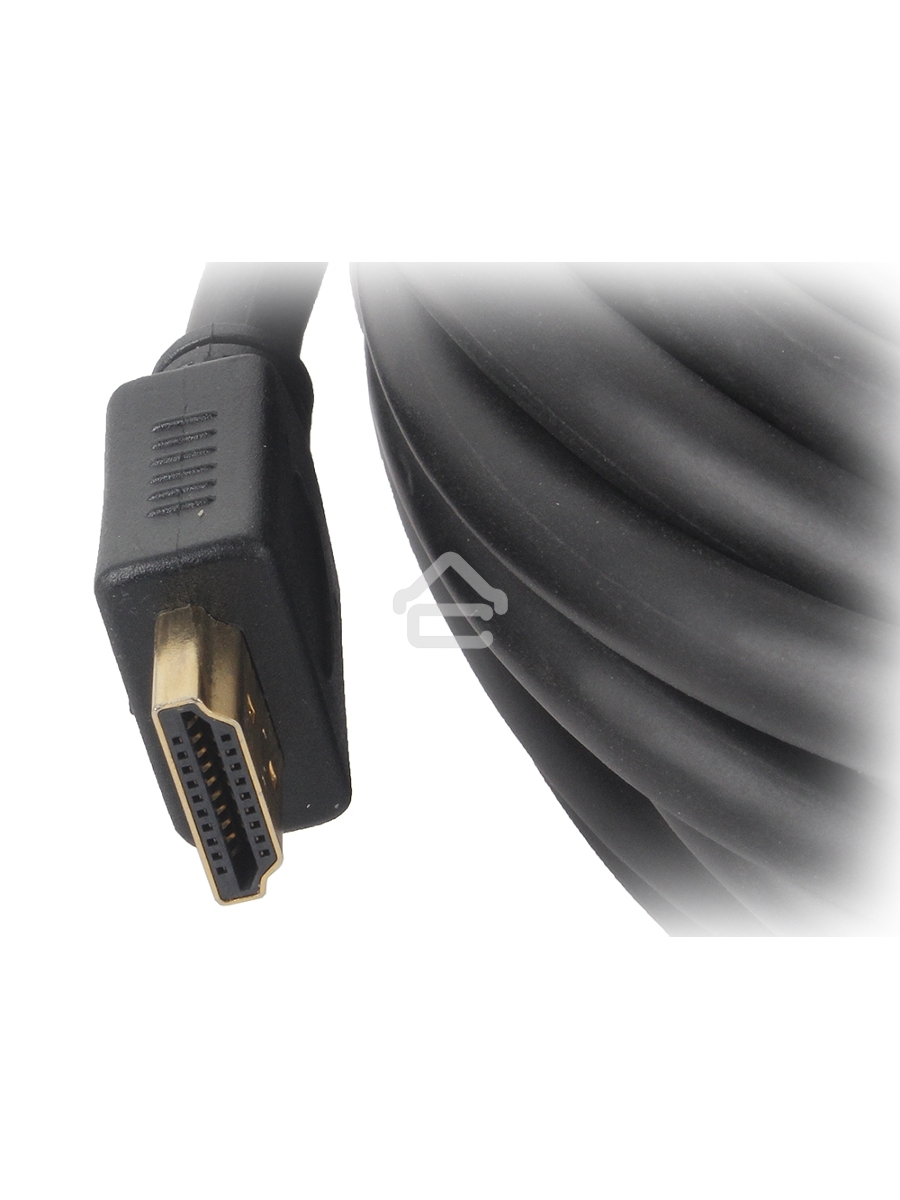 Кабель Cablexpert HDMI CC-HDMI4-7.5M, 19M/19M, v2.0, медь, позол.разъемы, экран, 7.5м, черный, пакет