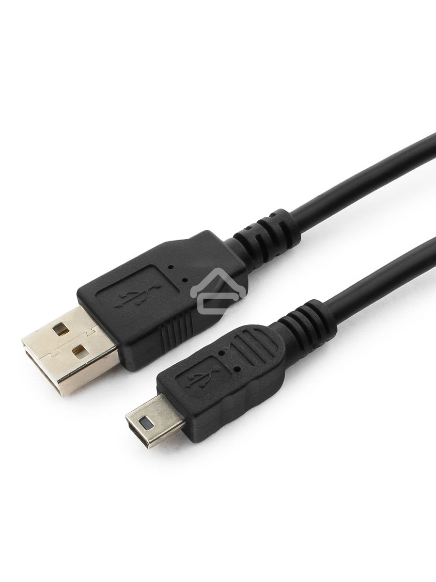 Кабель USB 2.0 Gembird/Cablexpert, мультиразъем USB, AM/miniB 5P, 1м, пакет CC-5PUSB2D-1M