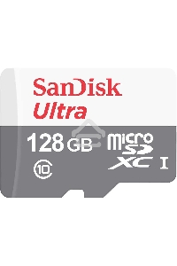 Флеш карта microSD 128GB SanDisk microSDXC Class 10 Ultra UHS-I 100MB/s