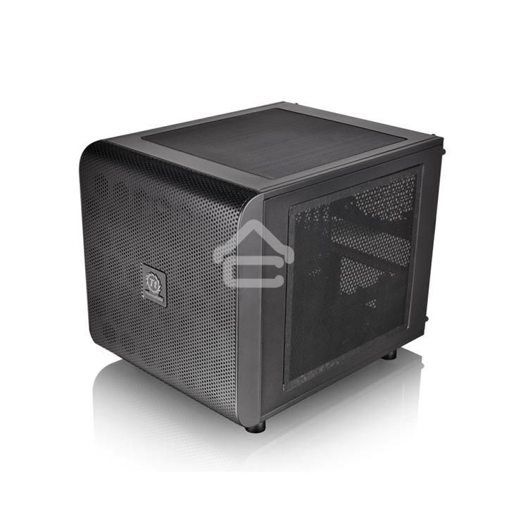 Компьютерный корпус Thermaltake Case Tt Core V21 CA-1D5-00S1WN-00 mATX/ win/ black/ USB3.0/ no PSU