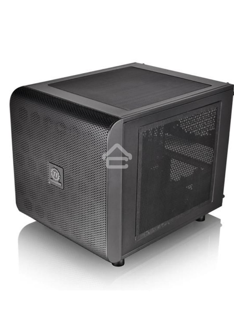 Компьютерный корпус Thermaltake Case Tt Core V21 CA-1D5-00S1WN-00 mATX/ win/ black/ USB3.0/ no PSU
