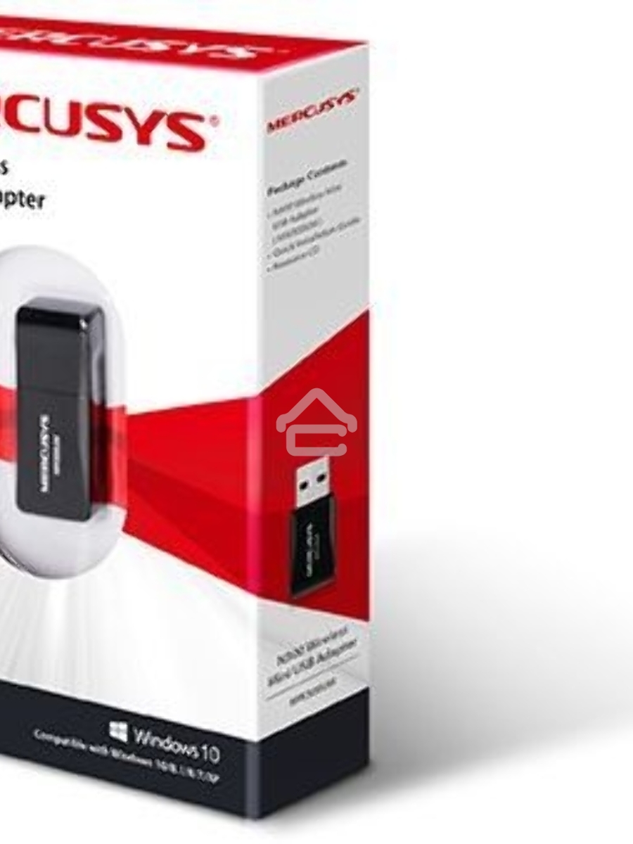 Сетевой адаптер USB2.0 адаптер Mercusys MW300UM, 300Мбит/с, компактный