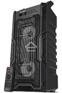 Колонка портативная Sven PS-435 черный 20W 2.0 BT/3.5Jack/USB 10м 2000mAh