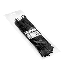 Стяжка (хомут) нейлоновая ExeGate CV66-250x4.8B (нейлон 6.6, 250x4.8 мм, неоткрывающаяся, halogen free, -40°C - +85°C, черная, 100 шт)