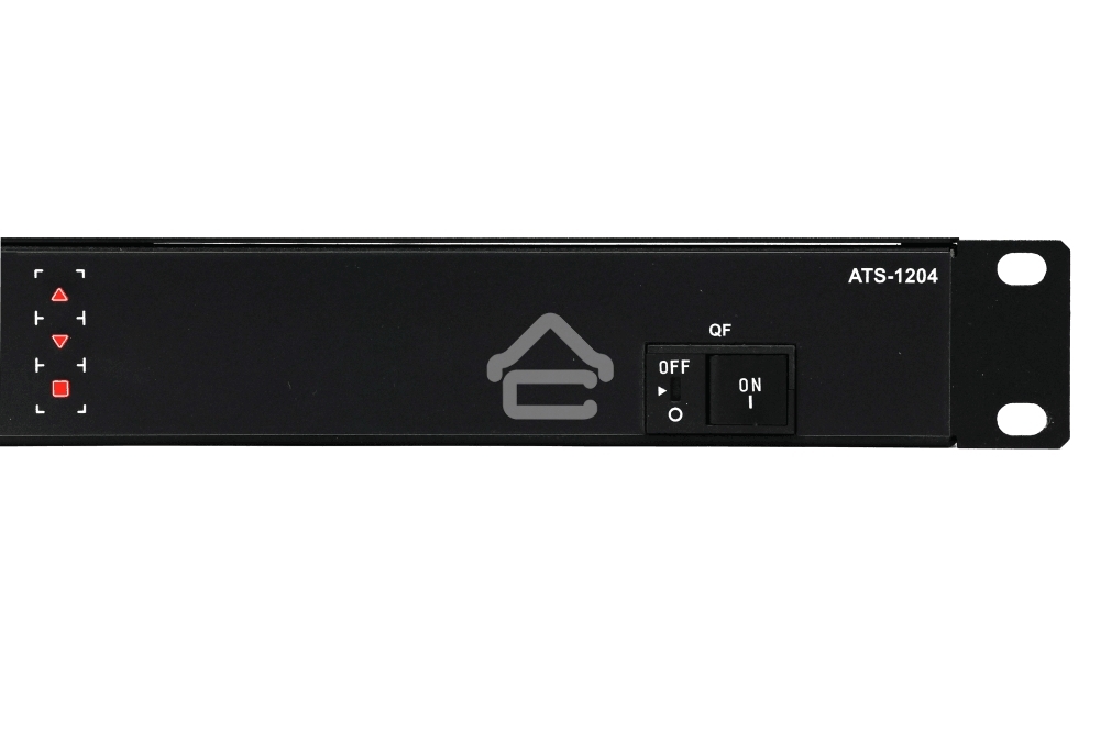 Автоматический ввод резерва ELEMY RACK ATS, 1U, 220В, 32А, OLED, Ethernet, in (2) IEC309, out (2) C19 (9) C13