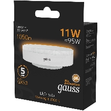 Лампа светодиодная GX53 11Вт 3000К 1050лм