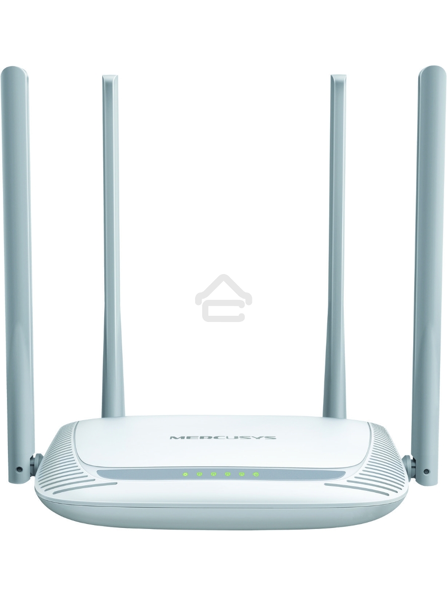 Беспроводный маршрутизатор Mercusys MW325R, 300Мбит/с,4 порта 100 Мбит/с, 4 фиксированных антенны