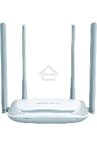 Беспроводный маршрутизатор Mercusys MW325R, 300Мбит/с,  4 порта 100 Мбит/с, 4 фиксированных антенны
