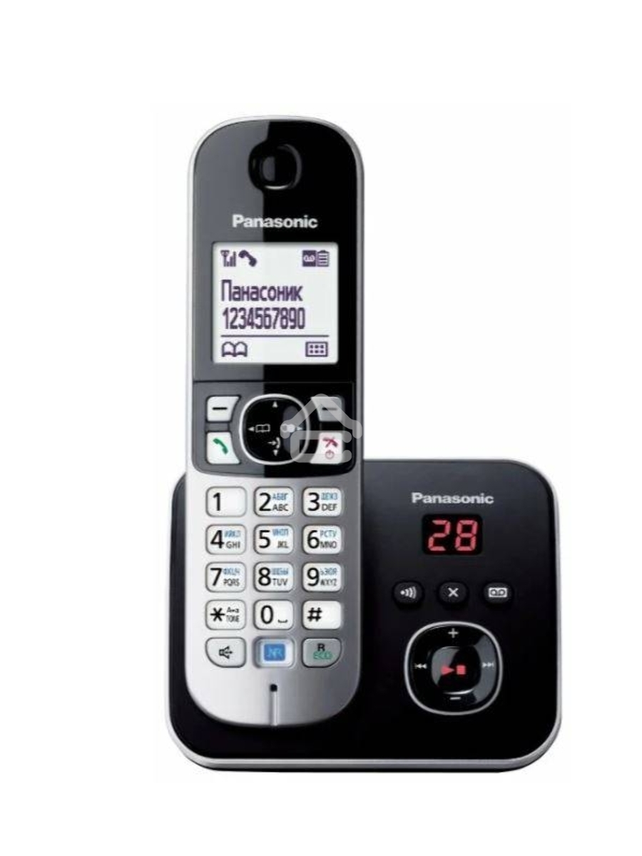 Радиотелефон Panasonic KX-TG6821RUB (черный)