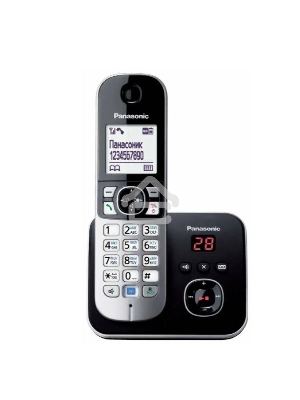 Радиотелефон Panasonic KX-TG6821RUB (черный)