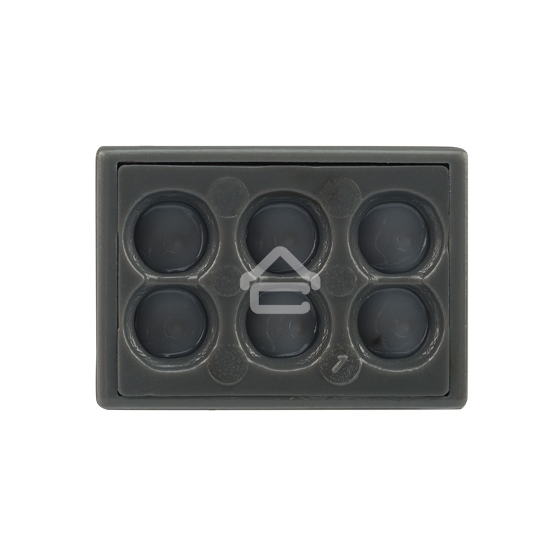 Экспресс-клемма с пастой Rexant 6-проводная до 2,5 мм², серый (50 шт./уп.) (773-306)