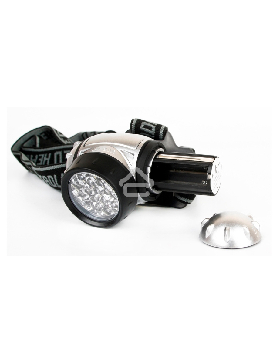 Фонарь ULTRAFLASH LED5353налобн металлик 19led 4 реж 3xr03 пласт коробка