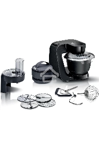 Кухонный комбайн Bosch 1000 Вт, цвет черный