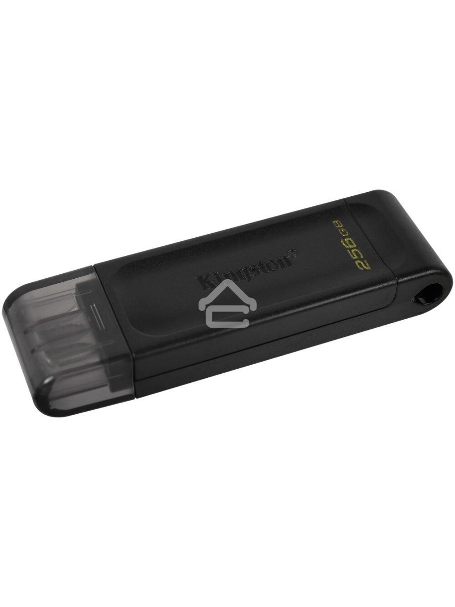 Флеш диск Kingston 256Gb DataTraveler 70 DT70/256GB USB Type-C 3.2 черный