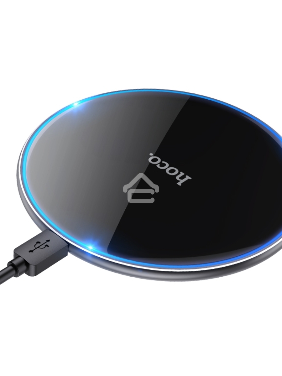 Беспроводная зарядка HOCO CW6 Pro Easy, 2A, черный