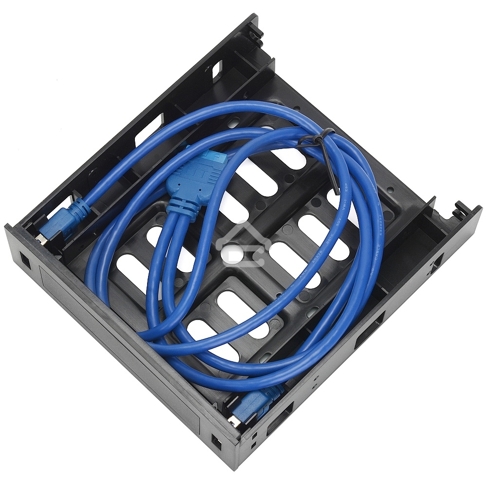 Панель с двумя портами USB 3.0 в слот 5.25 компьютерного корпуса и слот 1x3.5/2x2.5 CMU3-B5