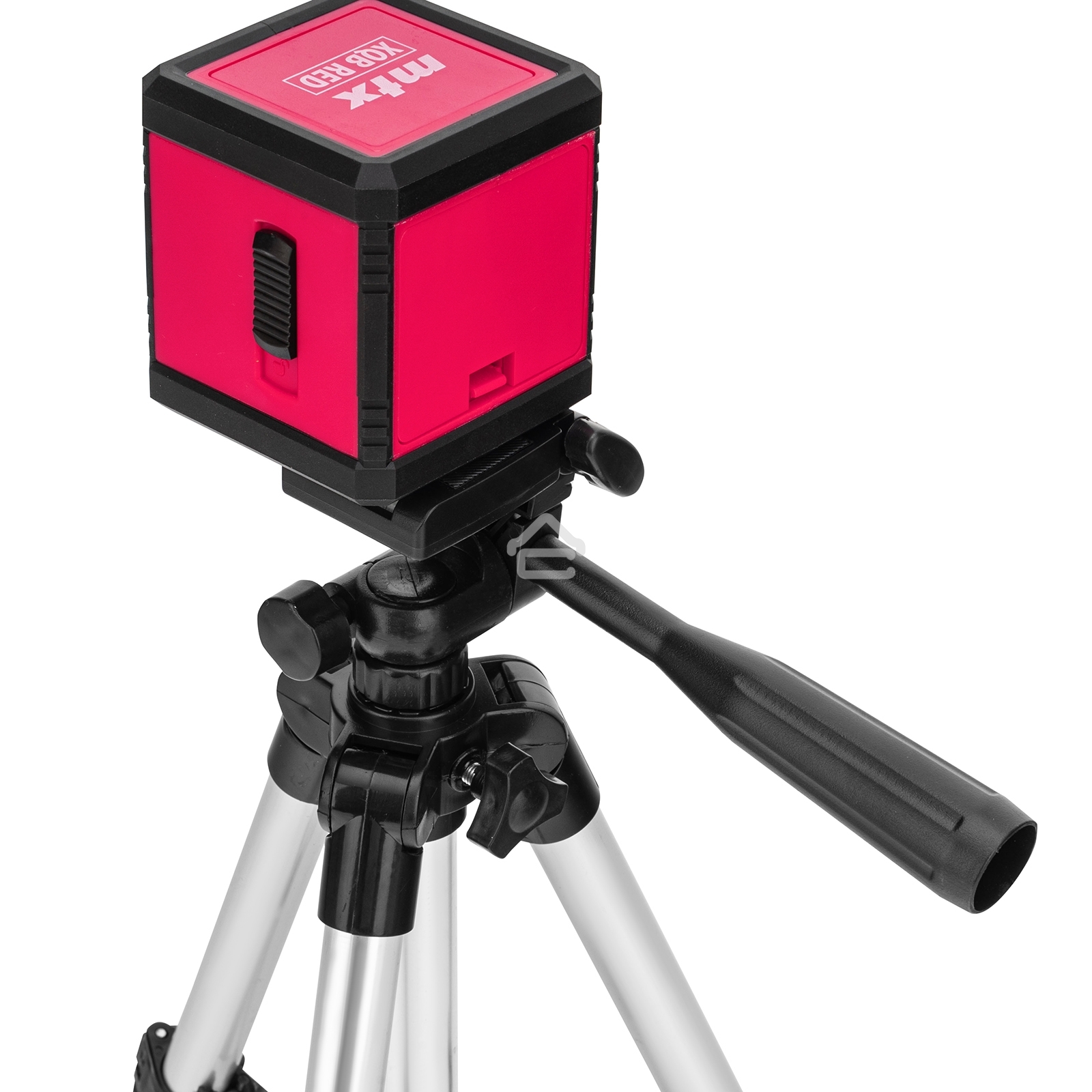 Лазерный уровень MTX XQB RED Pro SET, 10 м, красный луч, батарейки, штатив