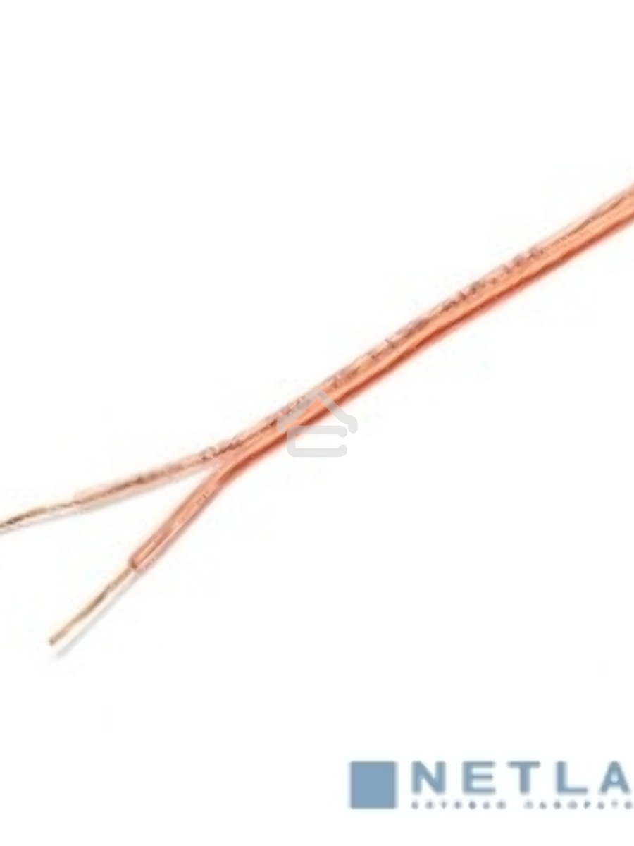 Акустический кабель Cablexpert CC-TC2x0,75-10M, прозрачный,  10 м, бухта