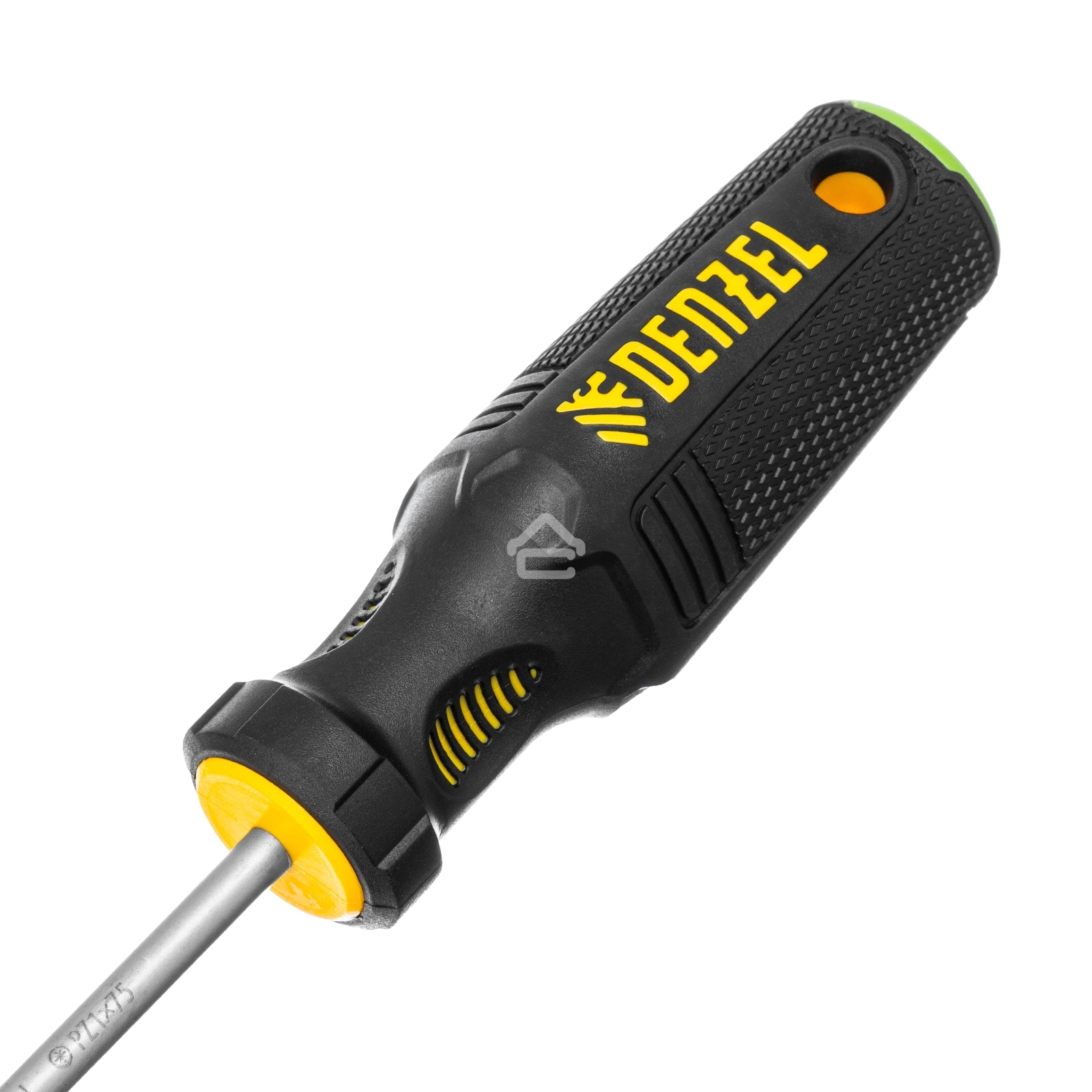 Отвертка Denzel PZ1x75 мм, S2, 3к рукоятка