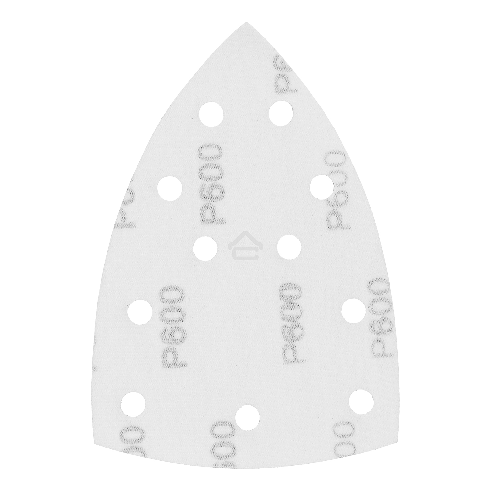 Треугольник абразивный Denzel на ворc. подложке под 