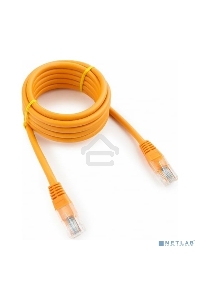 Патч-корд UTP Cablexpert кат.5e, 2м, литой, многожильный (оранжевый)