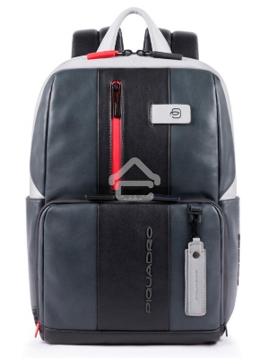 Рюкзак Piquadro Urban CA3214UB00BM/GRN серый/черный натур.кожа
