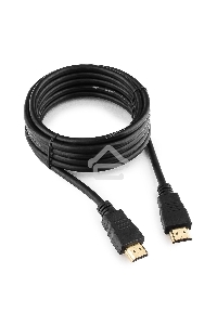 Кабель Cablexpert HDMI CC-HDMI4-10, 19M/19M, v2.0, медь, позол.разъемы, экран, 3м, черный, пакет