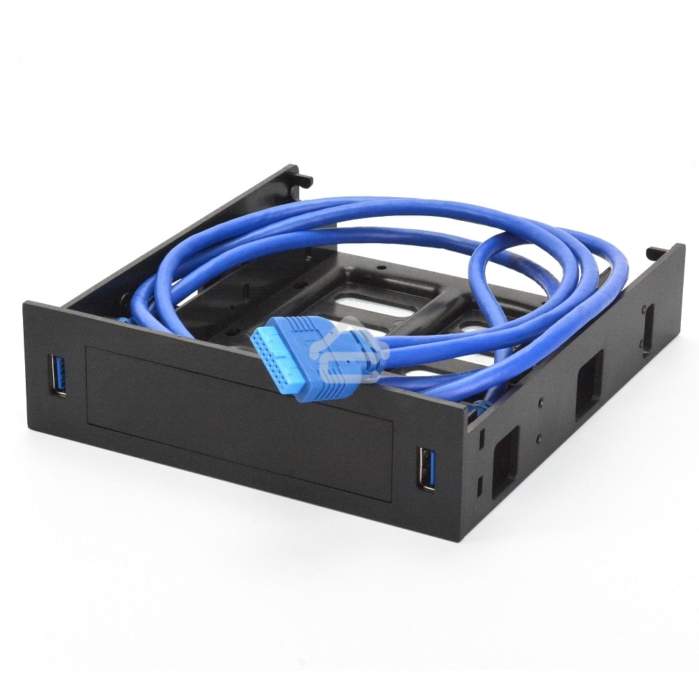 Панель с двумя портами USB 3.0 в слот 5.25 компьютерного корпуса и слот 1x3.5/2x2.5 CMU3-B5