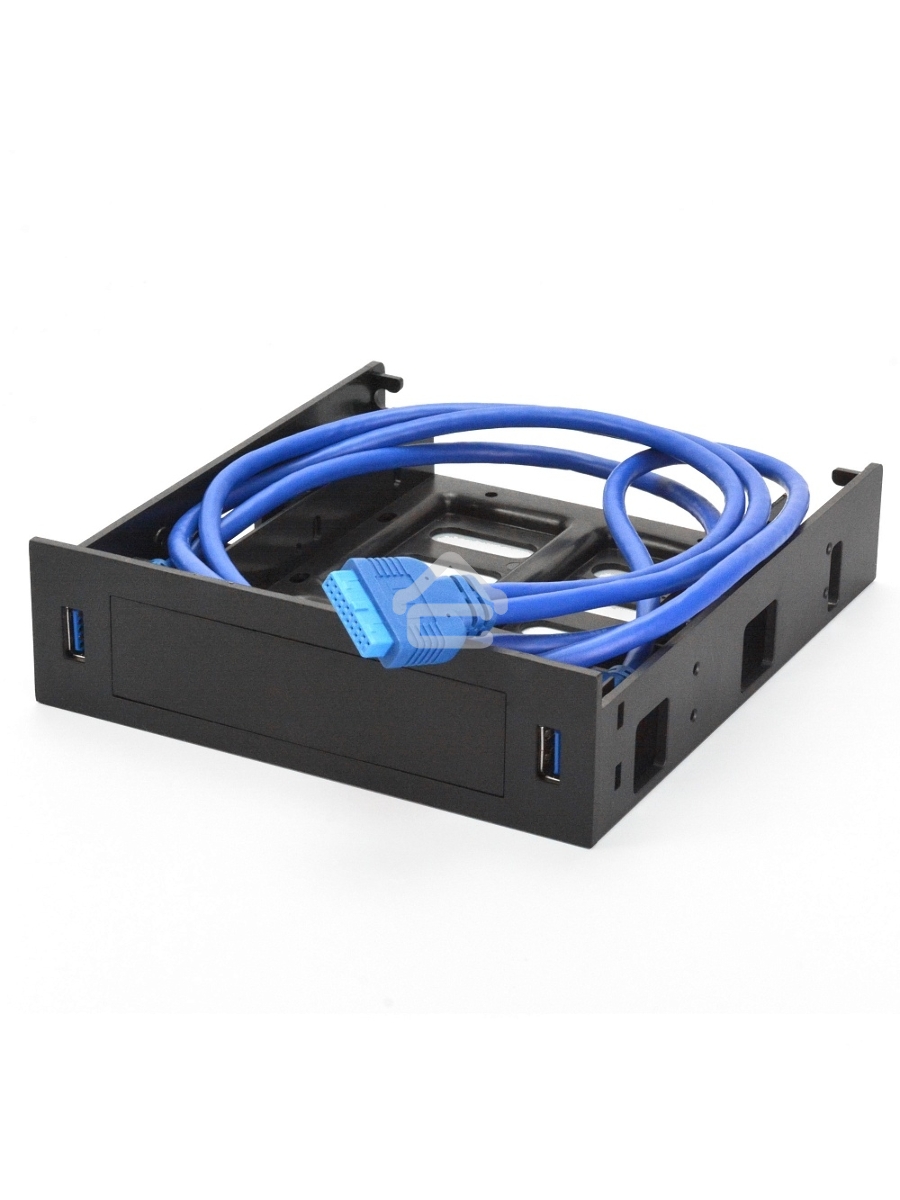 Панель с двумя портами USB 3.0 в слот 5.25 компьютерного корпуса и слот 1*3.5/2*2.5 CMU3-B5