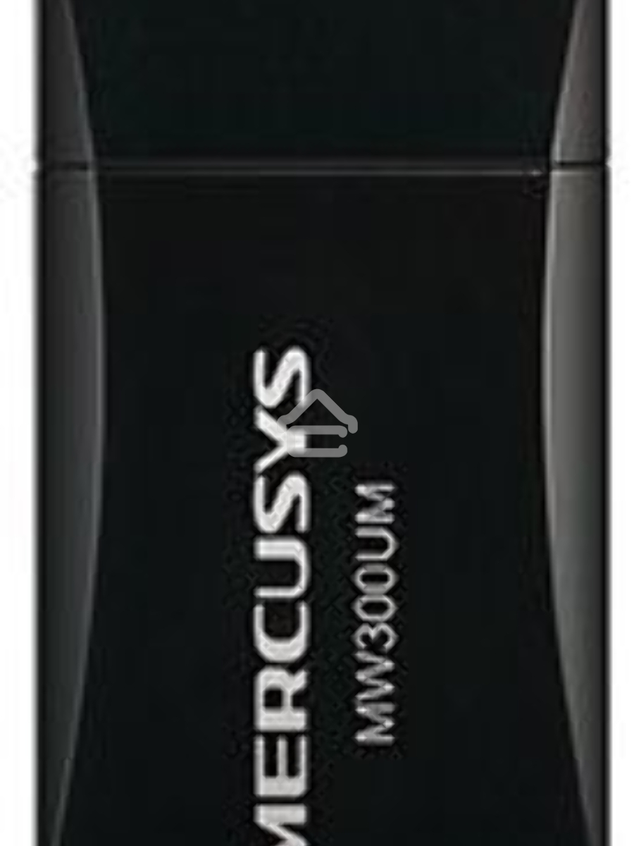 Сетевой адаптер USB2.0 адаптер Mercusys MW300UM, 300Мбит/с, компактный