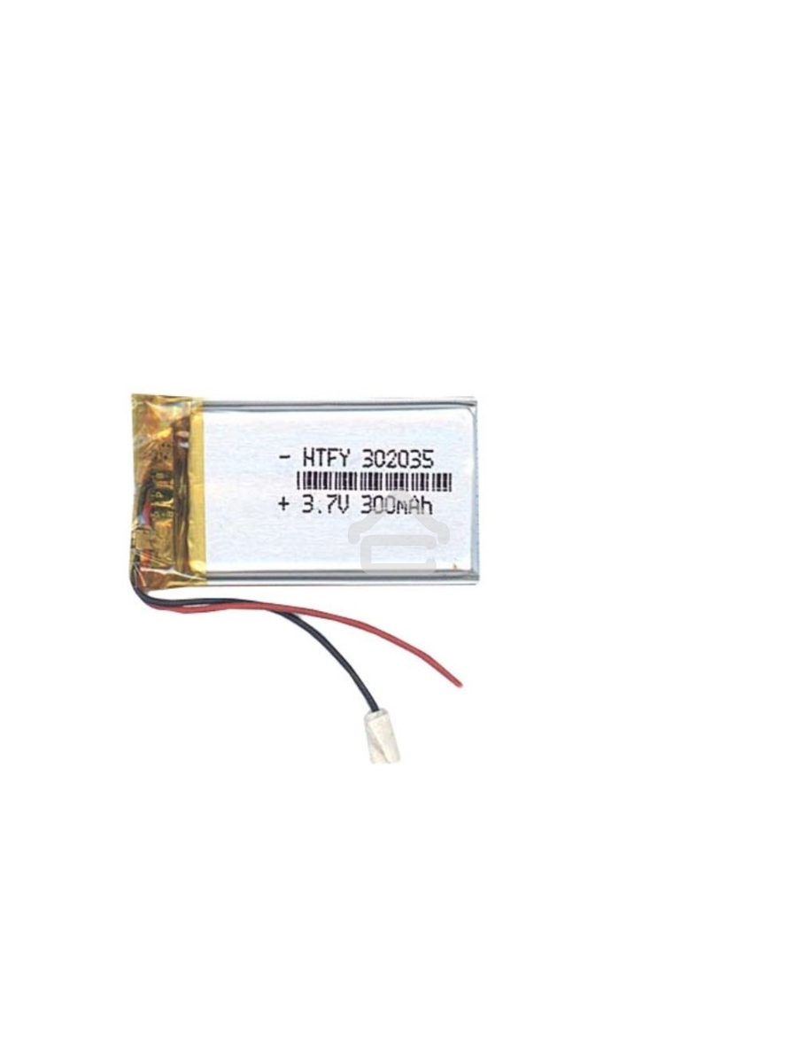 Аккумулятор Li-Pol (батарея) 3*20*35мм 2pin 3.7V/300mAh