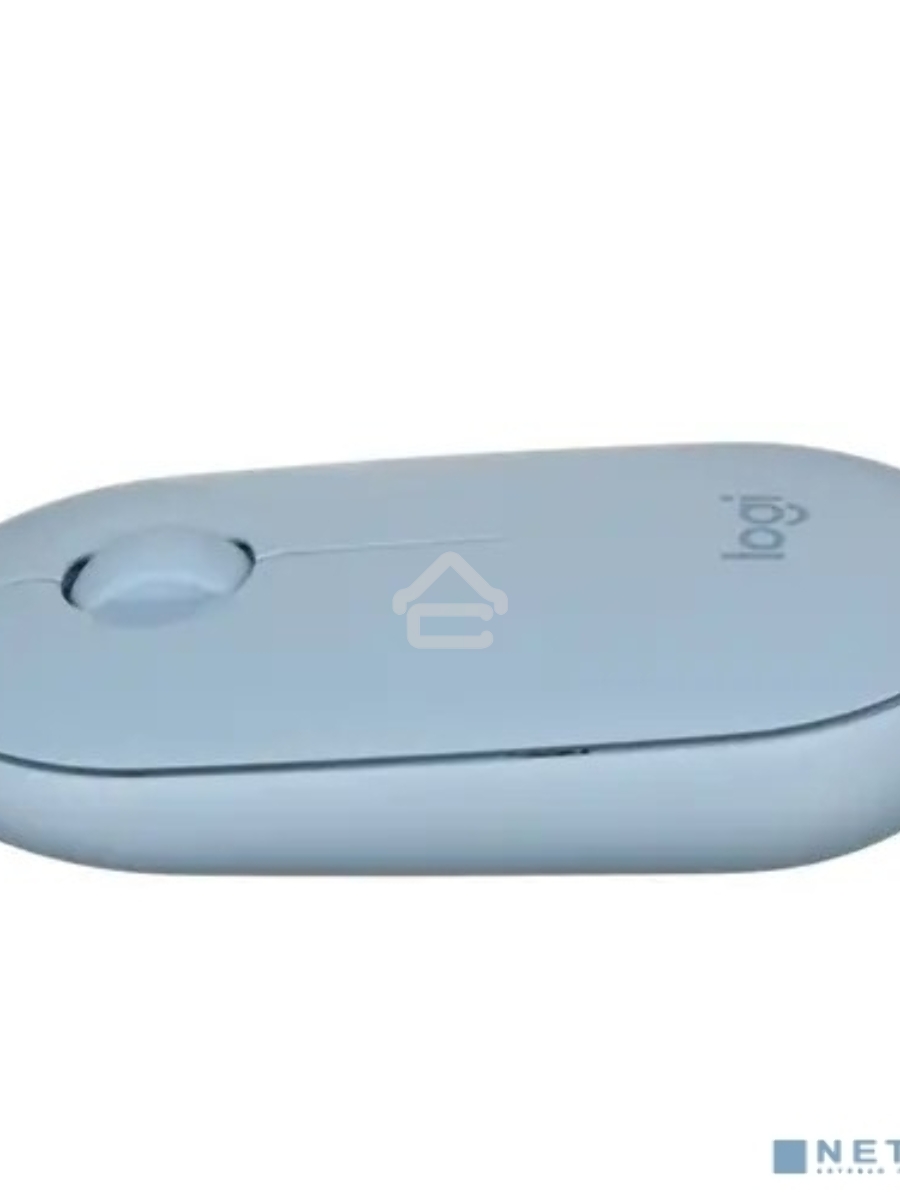 Мышь беспроводная Logitech Pebble M350 синий, 1000 dpi, радиоканал, Bluetooth, USB, кнопки - 3