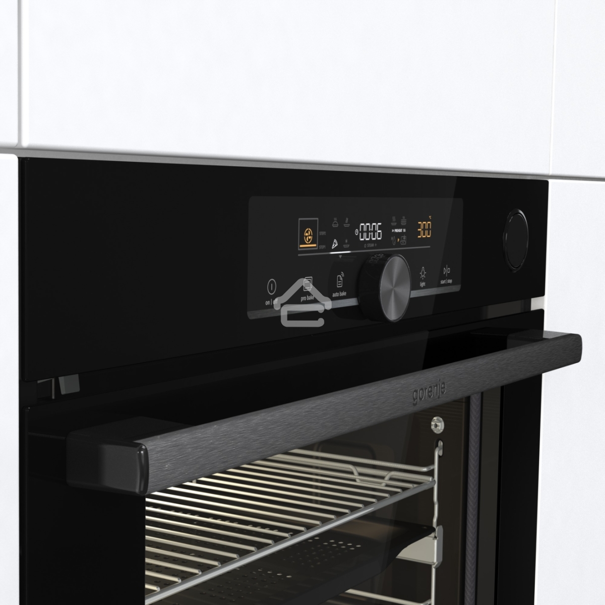 Духовой шкаф Электрический Gorenje BPSA6747A08BG черный