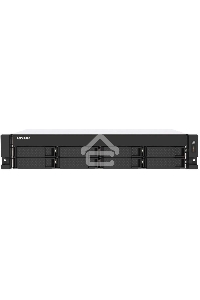 Сетевое хранилище  SMB QNAP TS-873AeU-4G NAS 8x3.5/2.5 SATA/SSD trays, 2 x M2 PCIe, 2x 2.5 GbE, 2U rackmount, 1 PSU. AMD Ryzen V1500B 4-core/8-thread 2.2 GHz processor, 4 GB DDR4 RAM (1*4 GB) up to 64GB (2*32 GB). W/o rail kit RAIL-B02