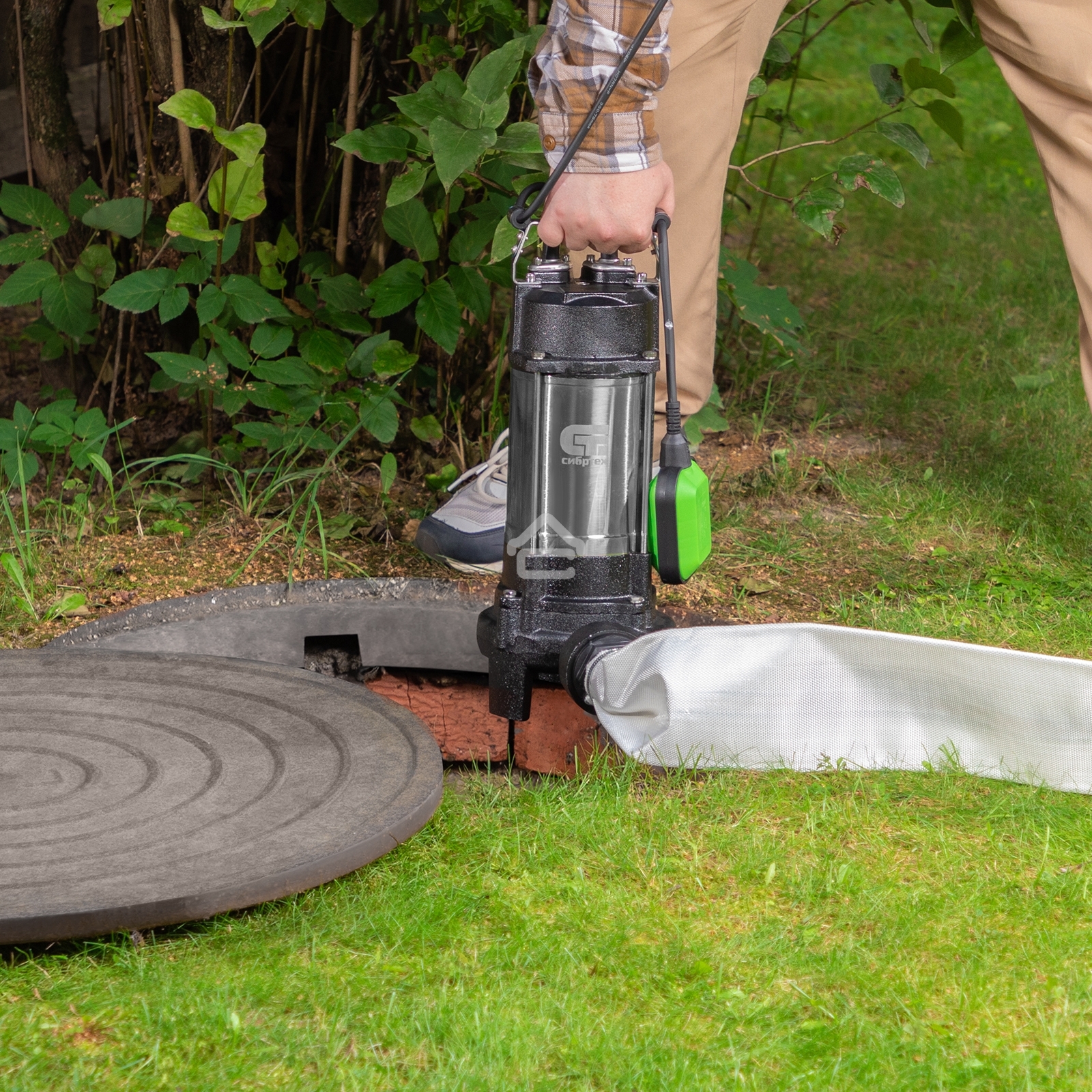 Фекальный насос Сибртех