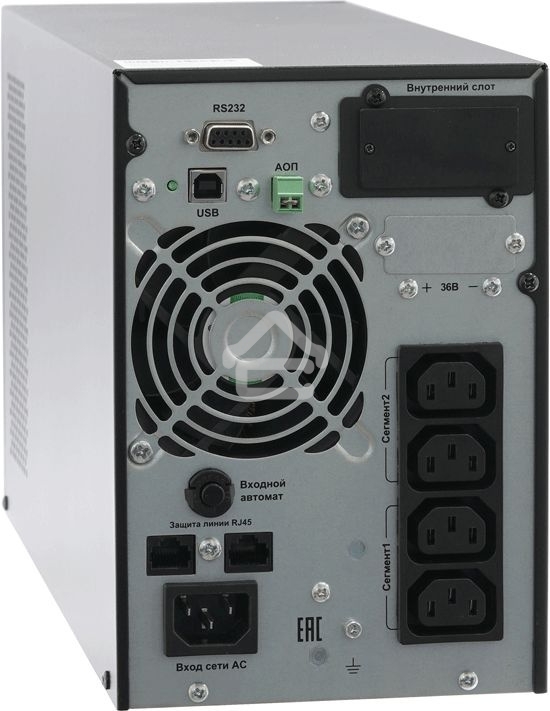 Источник бесперебойного питания двойного преобразования Связь инжиниринг, 1000ВА/1000Вт, напольный, 4xC13, SNMP слот, 2 года гарантия, Россия (АПСМ.435241.020-01)