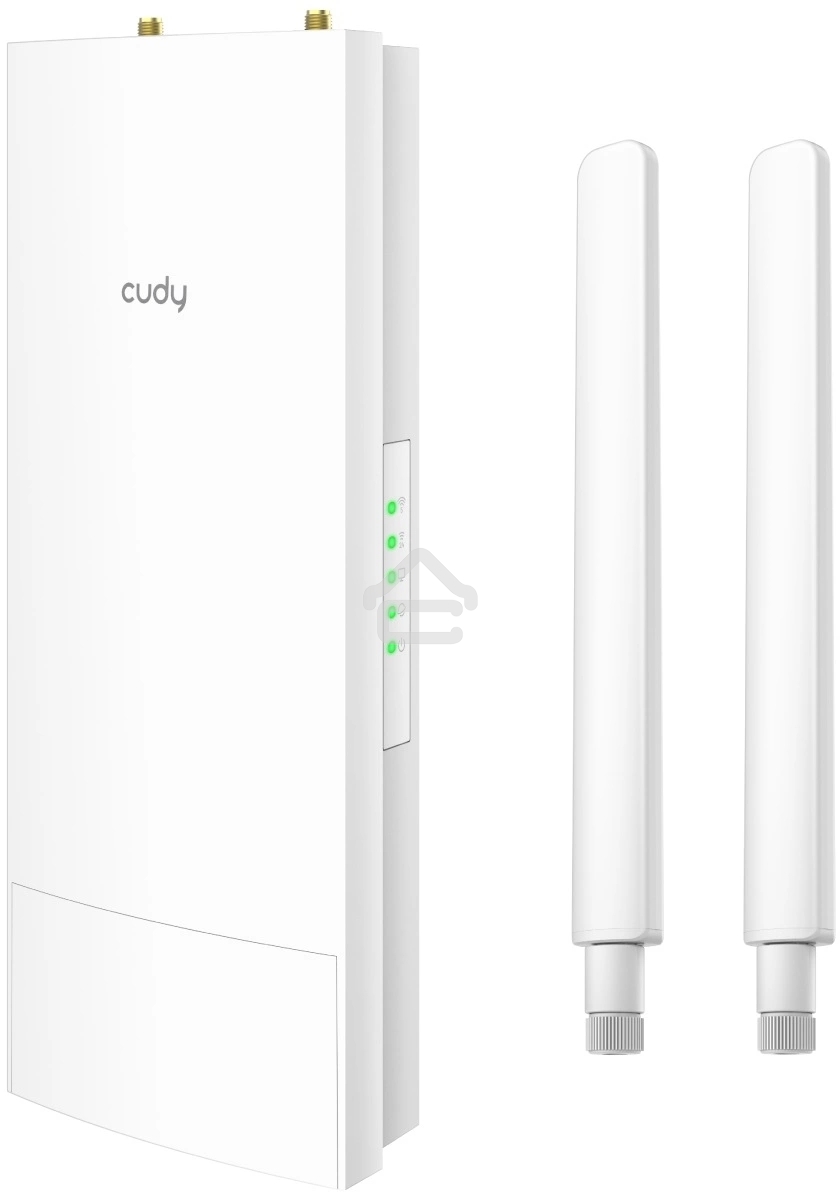 Повторитель беспроводного сигнала Cudy AP1300 Outdoor AC1200 Wi-Fi белый