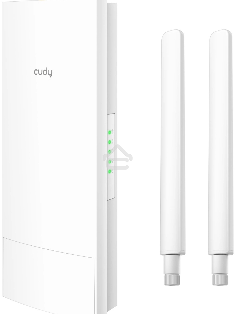 Повторитель беспроводного сигнала Cudy AP1300 Outdoor AC1200 Wi-Fi белый